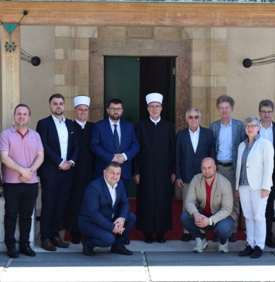 Završena posjeta predstavnika Evangelističke crkve u Njemačkoj institucijama Islamske zajednice BiH