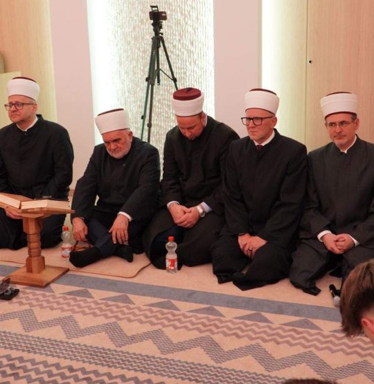 Svečanost povodom prelaska u centralne džamijske prostorije u džematu Nürnberg